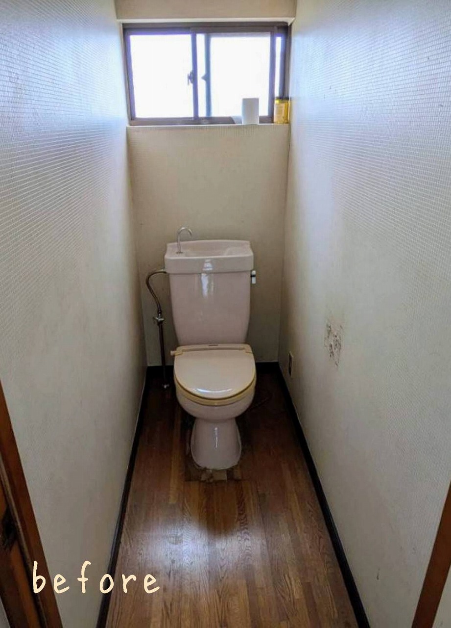 筑西市　S様邸　トイレ改修工事　ＴＯＴＯピュアレスト 施工Before写真