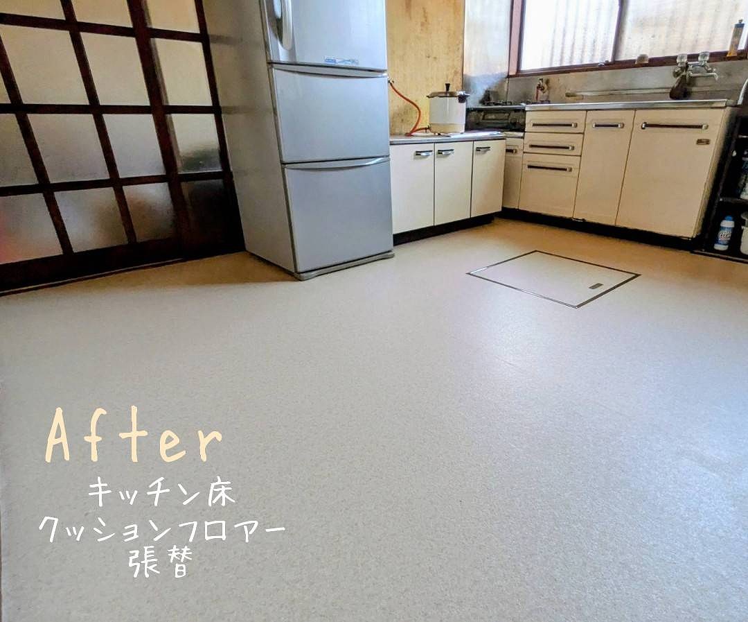 筑西市　T様邸　床　張替え工事 施工後写真