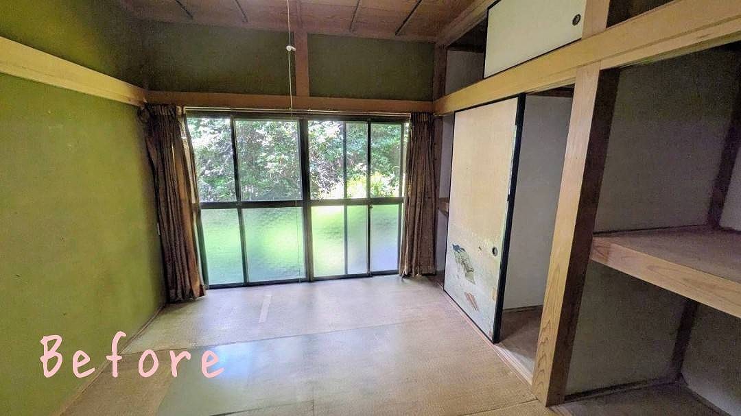 筑西市O様邸　和室→洋室リフォーム工事 施工Before写真