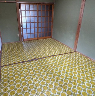 筑西市A様邸　床　張替え工事 施工Before写真